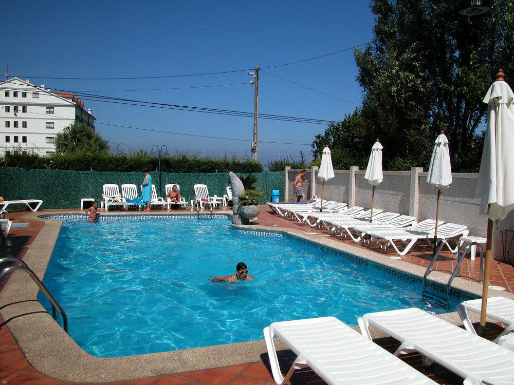 Hotel Pineiro 2 Estrellas Superior Playa de la Lanzada Bagian luar foto